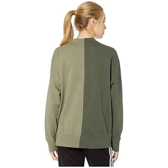 ✨Adidas✨ Women's Originals R.Y.V. Sweatshirt (Shadow Green | Legacy Green) - Picture 2 of 9